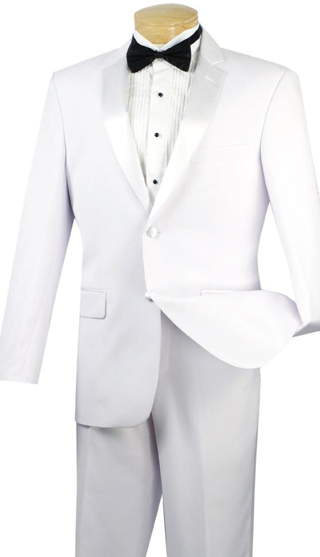 Vinci Mens Tuxedo T-900-WHT