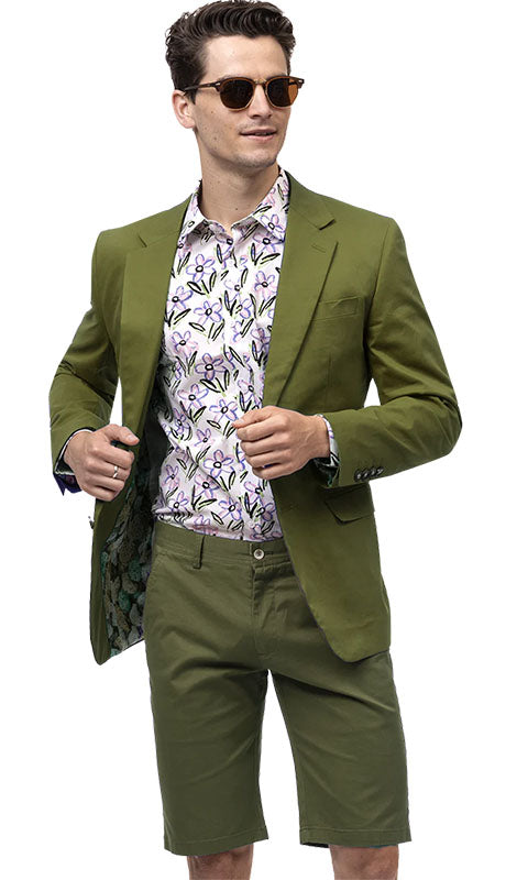 EJ Samuel CHJ01-OLI Chino Blazer