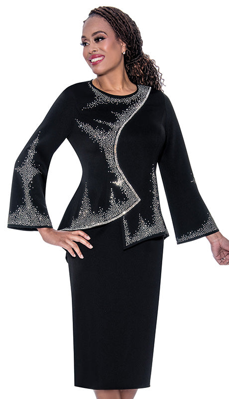 Stellar Looks SL600202-BLK-Designer  Suit