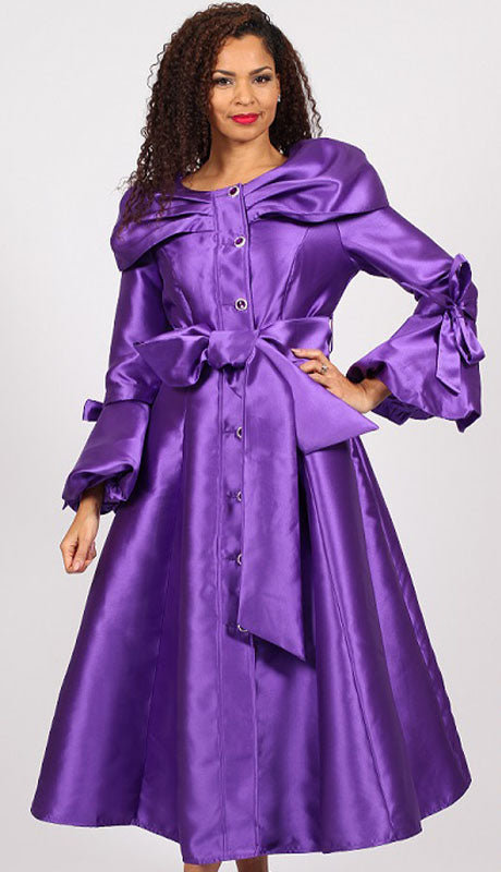 Diana Couture 8707-PUR  Dress
