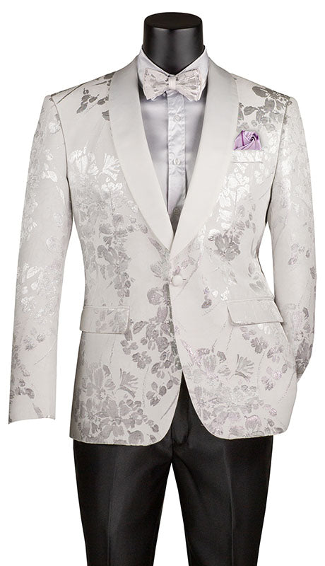 Vinci Mens Sport Coat BSF-19-WHT