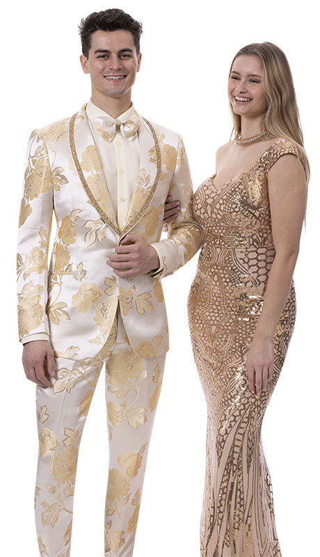 EJ Samuel JP121-GLD Mens Suits