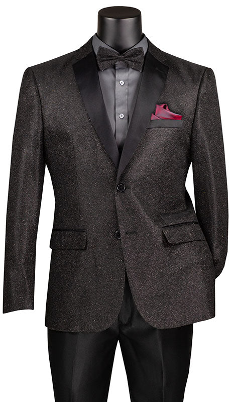 Vinci Mens Sport Coat BSQ-5-BLK