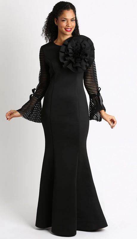 Diana Couture D1054-BLK