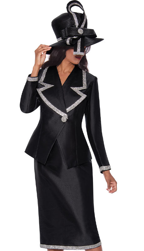 GMI 9872-BLK-IH Ladies  Suit