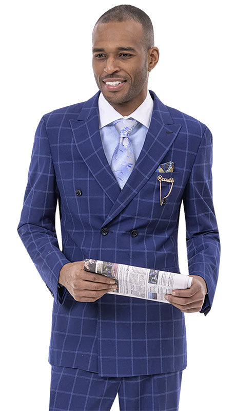 EJ Samuel M2769-NVY Mens Suits