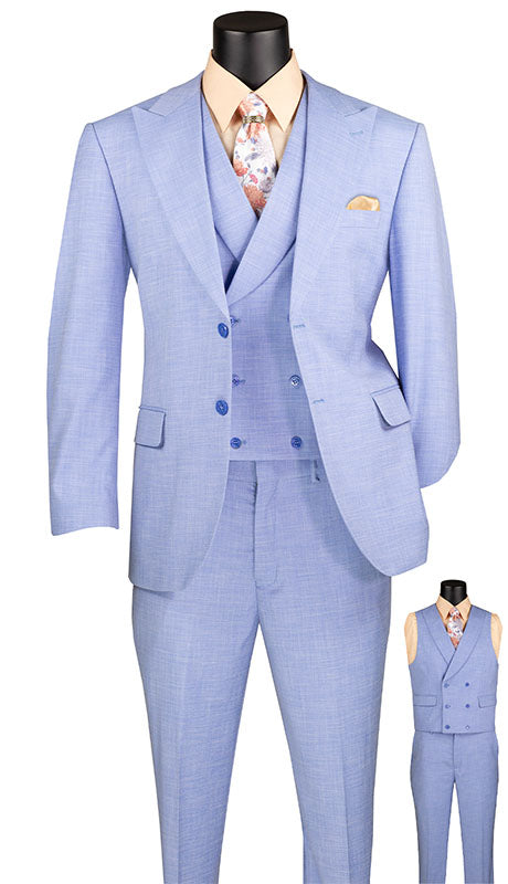 Vinci Mens Suit MV2K-2-LTB