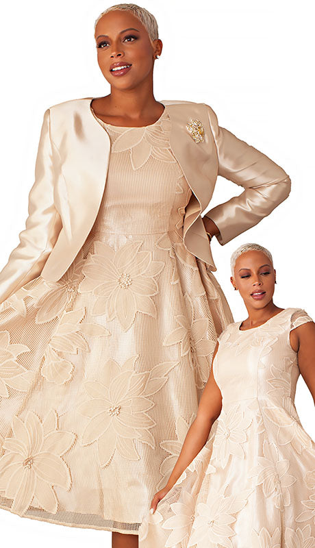 Chancele 4806-CHM  Dress
