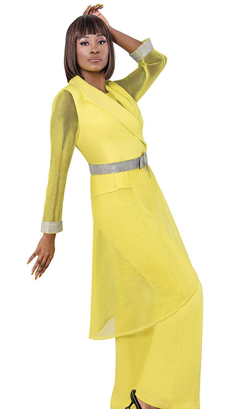 Terramina 7153-YLW Pant Suit
