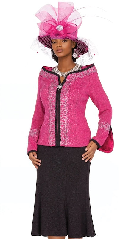 Champagne Italy Knit 5963-FU-QS  Suit for Women