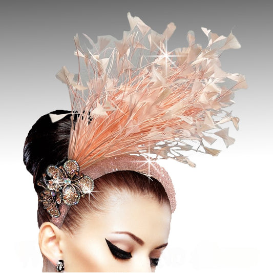 Hat FA3092 FOUNTAIN FASCINATOR-PP