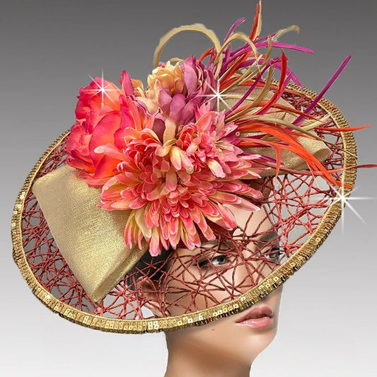 Honeycomb FA3140-TAN  Fascinator