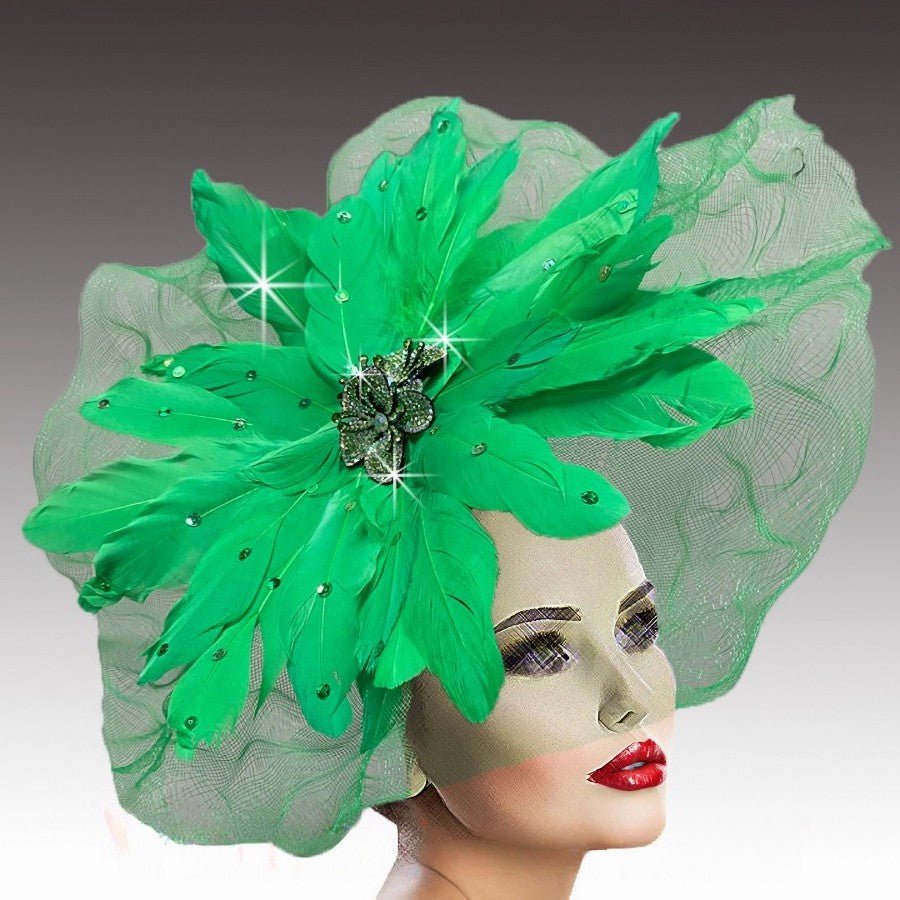 MANDARIN FA3200-EM  Fascinator