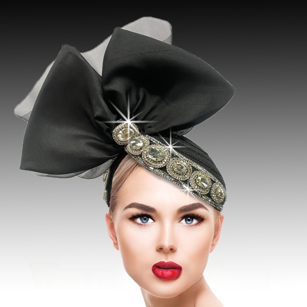 STARDOM FA3219-BK  Fascinator