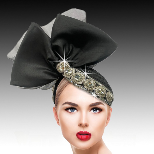 STARDOM FA3219-BK  Fascinator