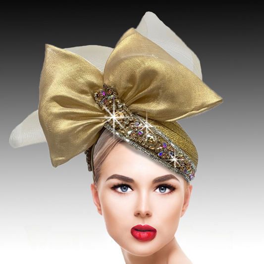 STARDOM FA3219-GO  Fascinator