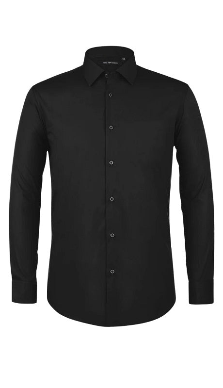 Verno Mens Shirt TC22-BLK