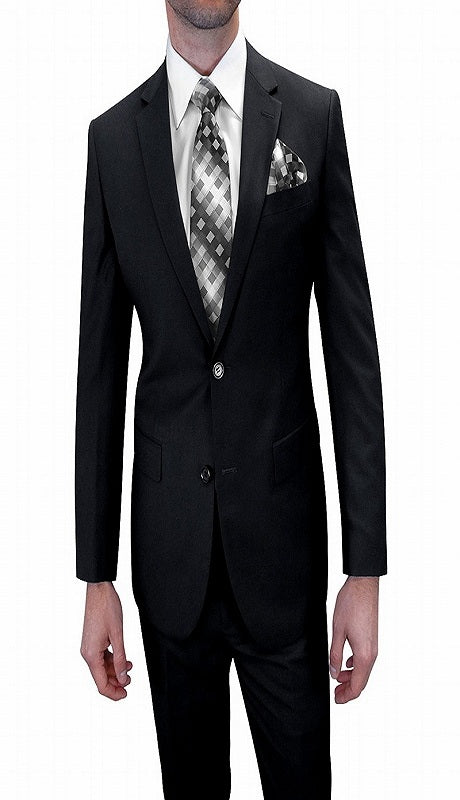 Mens  Suit TS-02-BK