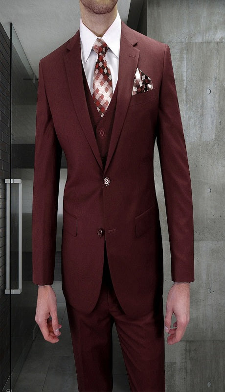 Mens  Suit TS-2V-BU